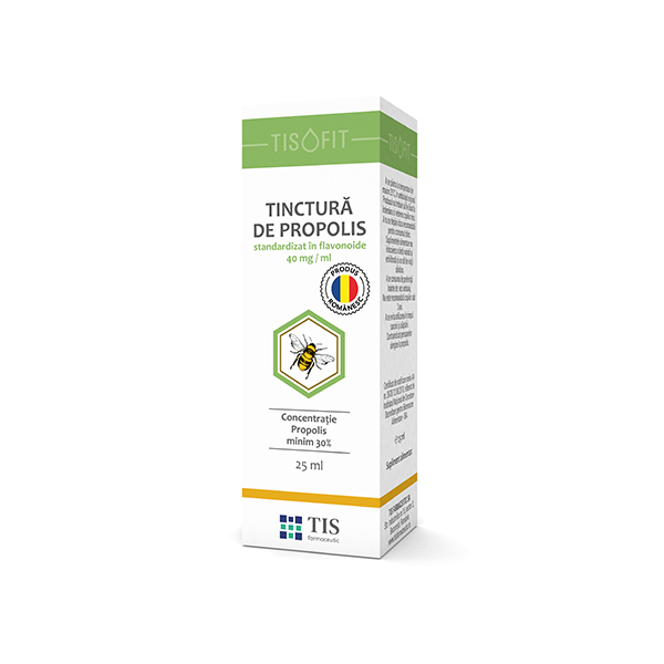 TISOFIT Tinctură de propolis 30% x 25ml