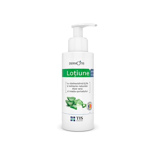 Dermotis Lotiune cu clorhexidina 0.2% si extracte naturale x 300ml